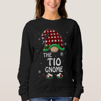 Tio Gnome Buffalo Red Plaid Matching Family Christ Sweatshirt