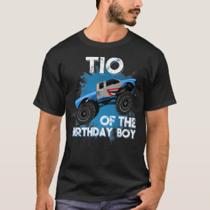 Tio Of The Birthday Boy Monster Truck Birthday Par T-Shirt