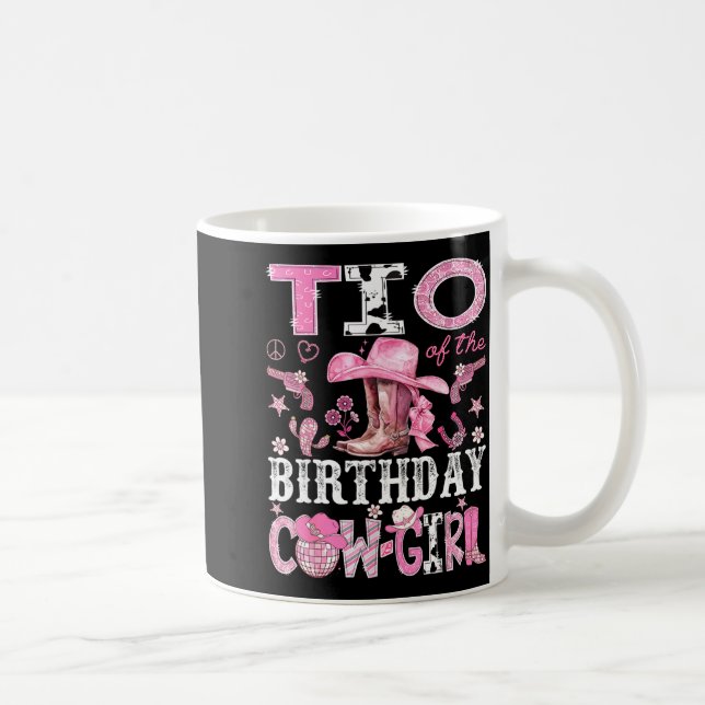 Tio Of The Birthday Cow-girl Nk Disco Rodeo Tio  Coffee Mug (Right)