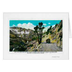 Tioga Road High Sierra between Tahoe and Yosemit