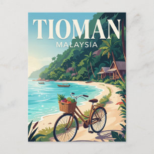 Tioman Island Malaysia Postcard