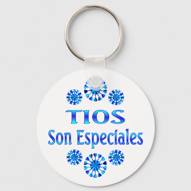 Tios Son Especiales Key Ring (Front)