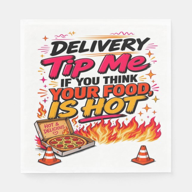 Tip Me Napkin (Front)