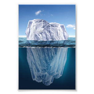 Tip of the Iceberg Photo Print