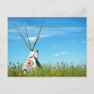 Tipi Postcard