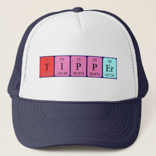 Tipper periodic table name hat