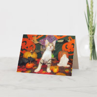 Tippy's Big Scare - Halloween Card