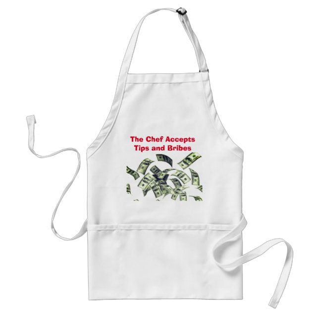 Tips and Bribes Standard Apron (Front)
