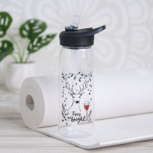 Tipsy and Bright Deer Water Bottle