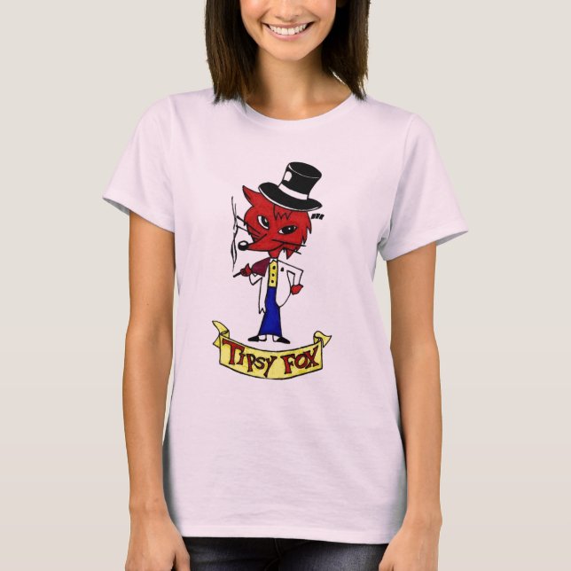 Tipsy Fox III Spagetti Strap T-Shirt (Front)