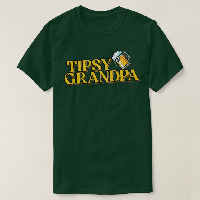 Tipsy Grandpa T-Shirt (Design Front)