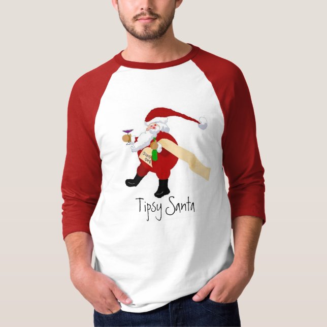 Tipsy Santa T-Shirt (Front)