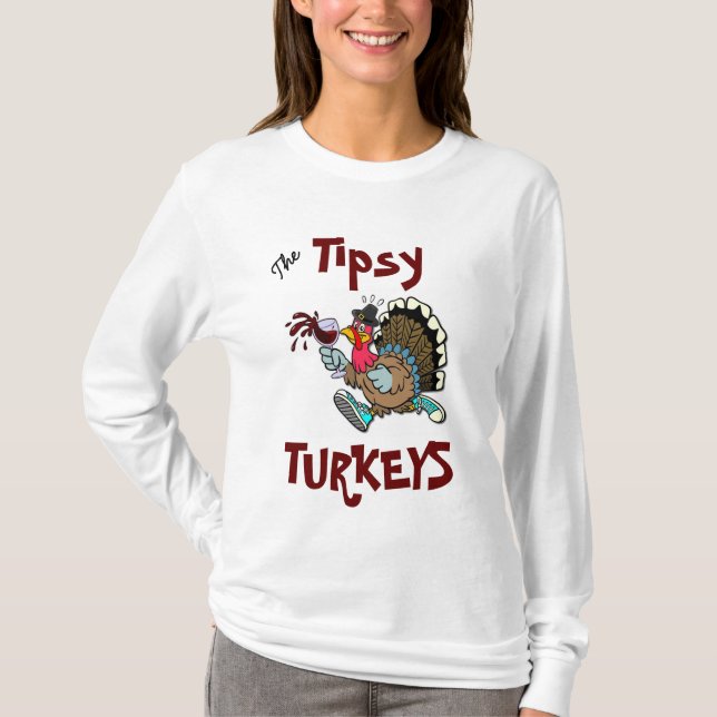Tipsy Turkey Tee (Front)