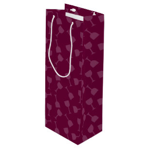 Tipsy Wine Glasses Gift Bag