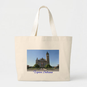 Tipton Indiana Large Tote Bag