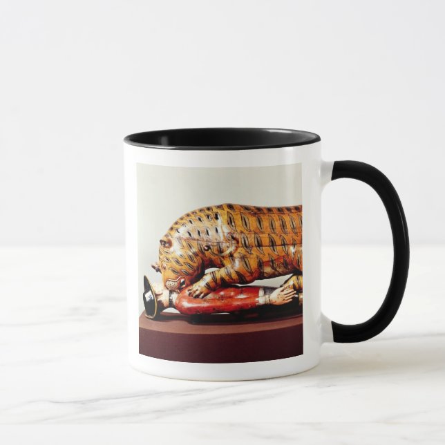 Tipu's Tiger, c.1790 (wood) Mug (Right)
