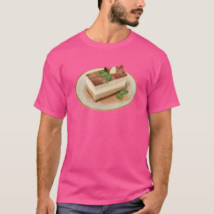Tiramisu Costume Last Minute Halloween Sweet Cake  T-Shirt