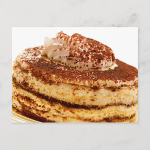 Tiramisu Postcard