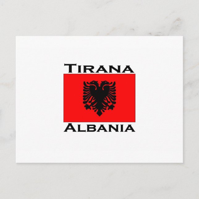Tirana, Albania Postcard (Front)