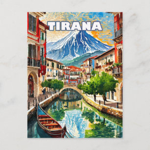 Tirana blossoms, jewel of the Balkans Postcard