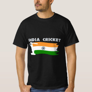 Tiranga Flag Brush Stroke T-Shirt