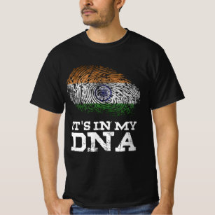 Tiranga It's In My DNA Indian Flag T-Shirt