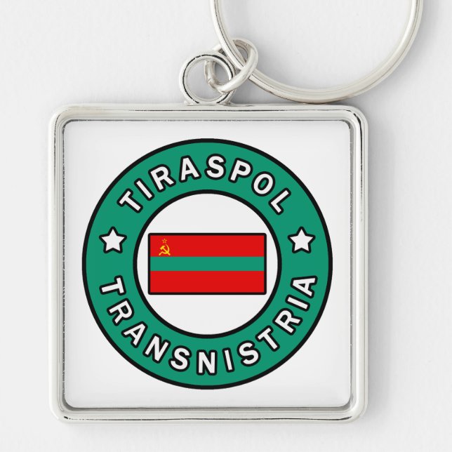 Tiraspol Transnistria Key Ring (Front)