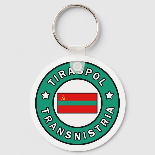 Tiraspol Transnistria Key Ring (Front)