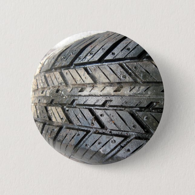 Tire 6 Cm Round Badge (Front)
