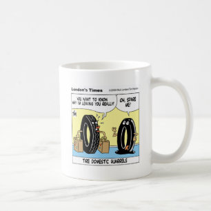 Tire Domestic Issues Funny Gifts Tees Collectibles Coffee Mug