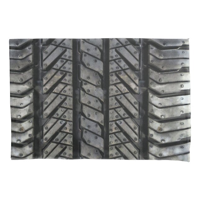 Tire Rubber Automotive Texture Pillowcase (Front-Left)