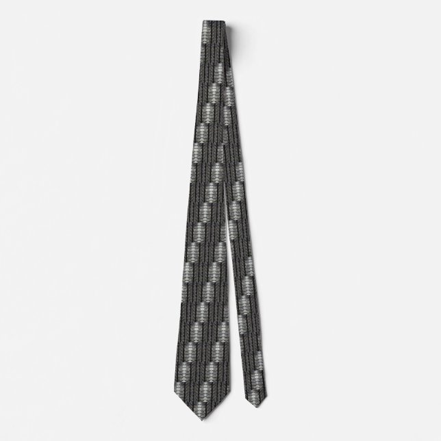 Tire Rubber Automotive Texture Tie (Front)