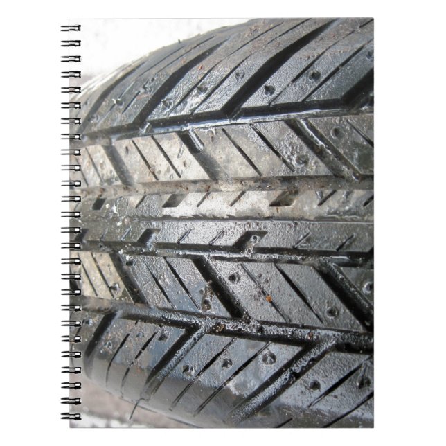 Tire Spiral Notebook (Front)