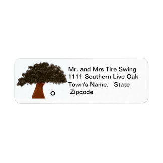 Tire Swing Label