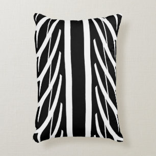 Tire Texture Abstract Pattern Decorative Cushion