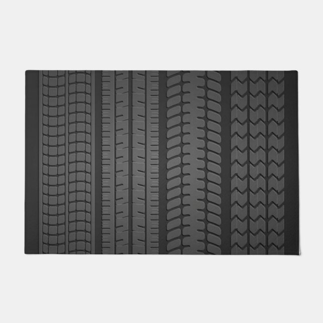 tire tread patterns doormat (Front)