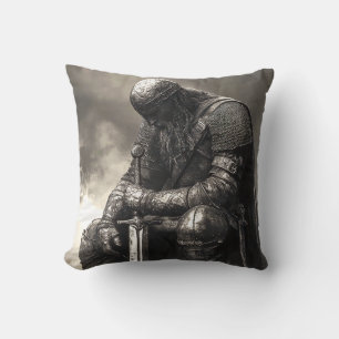 Tired After Battle Cushion