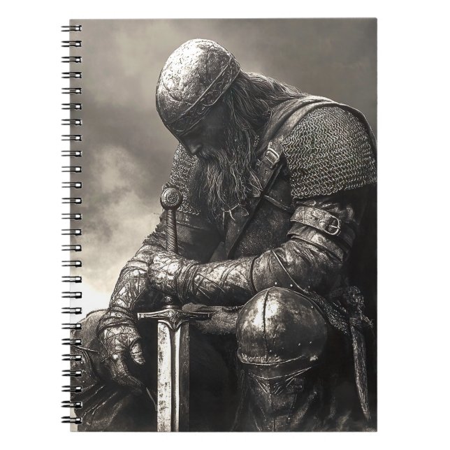 Tired After Battle Notebook (Front)