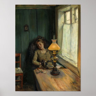 Tired   Christian Krohg   Poster