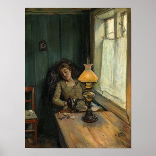 Tired | Christian Krohg | Poster (Front)