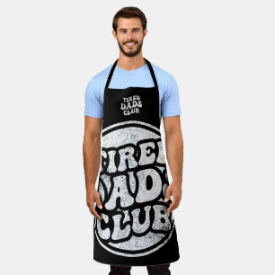 Tired Dads Club Funny Apron