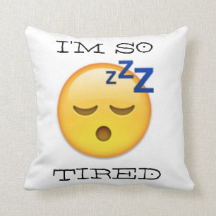 TIRED EMOJI PILLOW