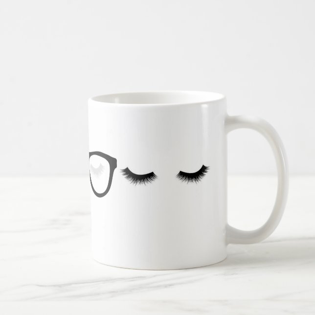 Tired Eyes Coffee Mug (Right)