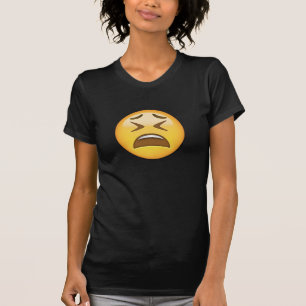 Tired Face Emoji T-Shirt