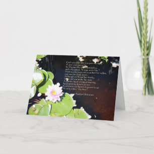 Tired Lilies Card