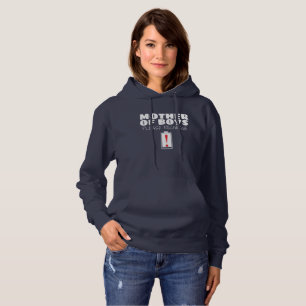 Tired Mum Mother of Boys Please Recharge Gift Hoodie