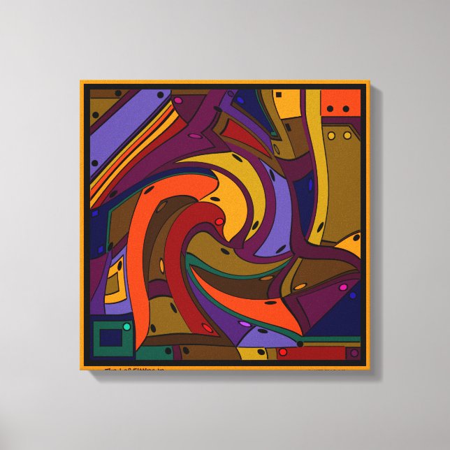 Tired of Fitting In - Just Gotta Be Me Canvas Print (Front)