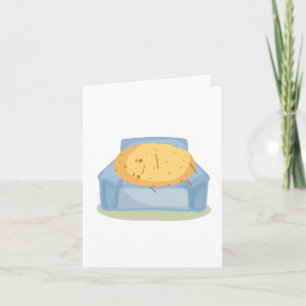 Tired Potato Card