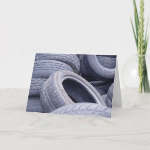 "Tires" Get Well Card