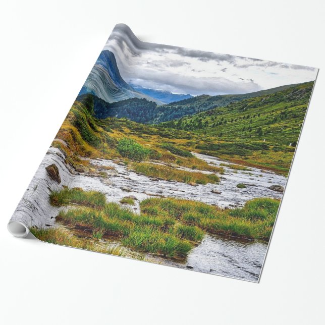 Tirol, Austria Wrapping Paper (Unrolled)